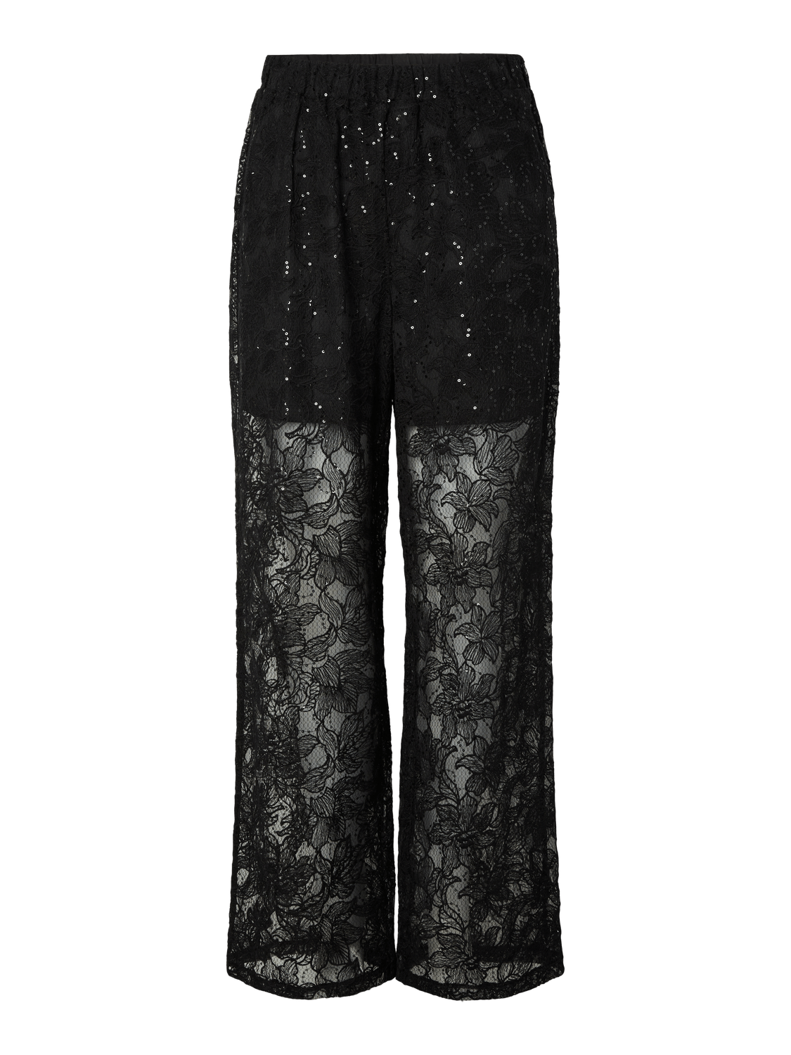 PCLOUISE Trousers - Black - VERO MODA & VILA Bergvik